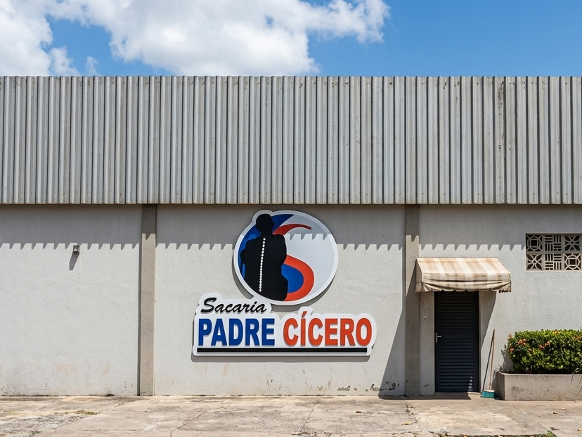 Fachada da Sacaria Padre Cícero